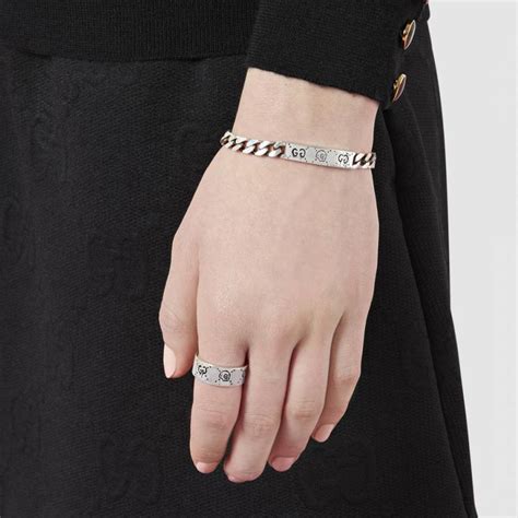 vòng cổ gucci|gucci ghost ring silver.